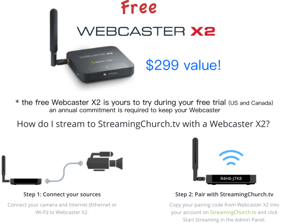 Free Webcaster X2