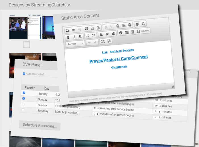 Customize your live streaming platform